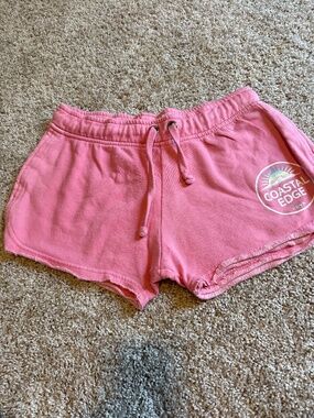 Coastal Edge Pink Beach Shorts
